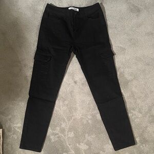 Wax Jean Sustainable Denim - Skinny Cargo Pants